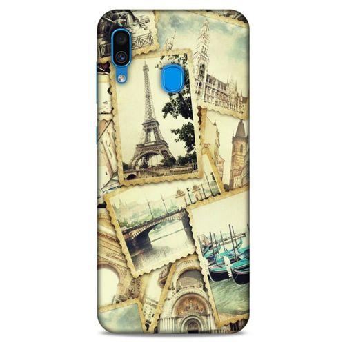 Retro (38) Desen Neo Hybrid Kılıf Renkli Samsung Galaxy A30 Kılıf