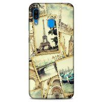 Retro (38) Desen Neo Hybrid Kılıf Renkli Samsung Galaxy A30 Kılıf