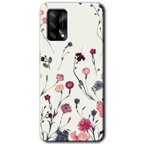 OPPO Oppo A54 Kılıf HD Desen Baskılı Arka Kapak - Mat Çiçek