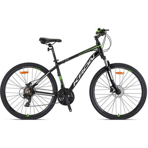 Kron TX100 28 Jant Trekking Bisiklet Siyah-Gri/Yeşil 46 cm
