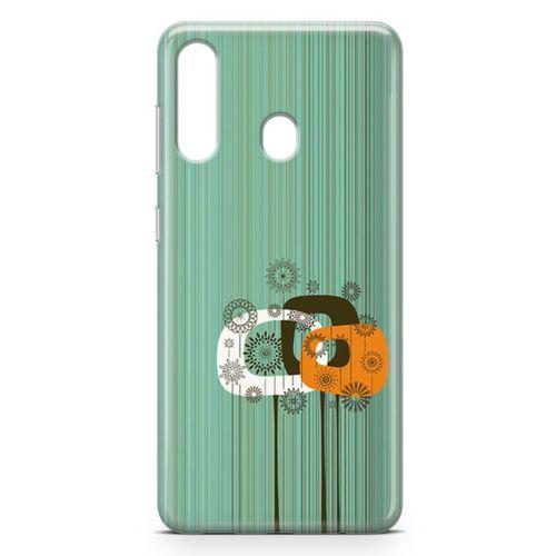 Samsung Galaxy A20s Kılıf Soyut Bahar Arka Kapak Koruma Desenli Full Koruyucu