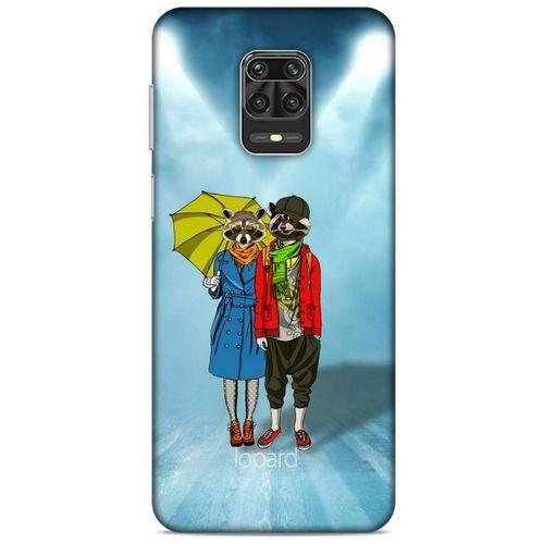 Xiaomi Redmi Note 9 Pro Kılıf FunnyMaX (47) Crystal Flex Kılıf Cam Göbeği