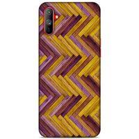 Lopard Oppo Realme C3 Uyumlu Kılıf Wood'X (35) Fit Design Kılıf Baskılı