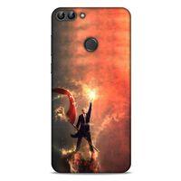 Huawei Psmart Kılıf Atatürk (44) Tough Armor Kılıf Alev Kırmızı