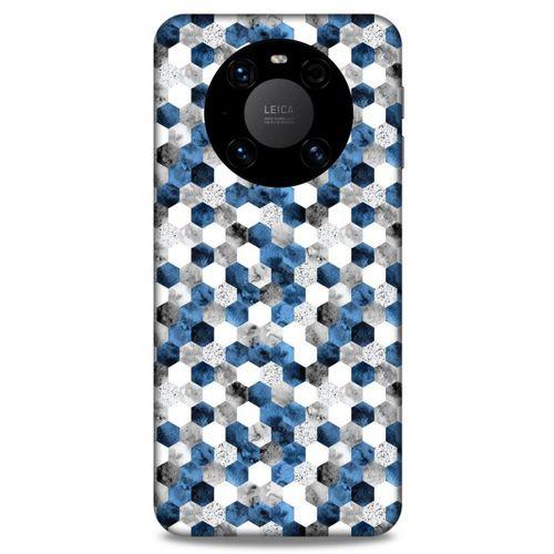 Lopard Huawei Mate 40 Pro Uyumlu Kılıf Mermer Desenli (19) Kılıfları