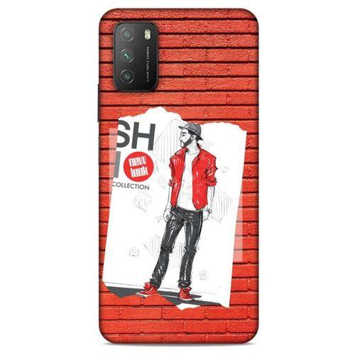 Lopard Xiaomi Poco M3 Uyumlu Kılıf Sokak Modası (28) Arka Kapak