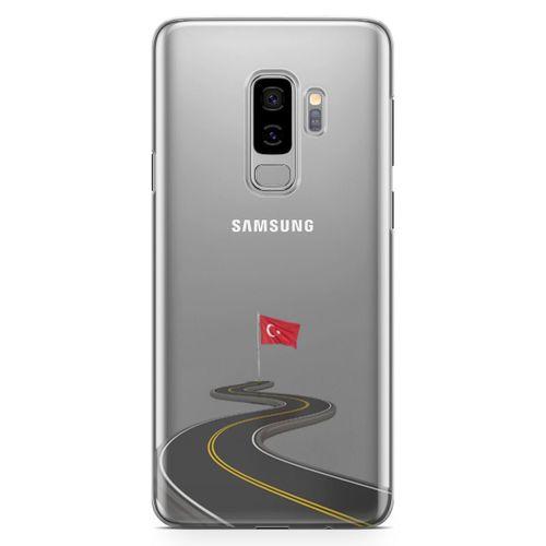 Samsung Galaxy S9 Plus Kılıf Türkiye Yolları Arka Kapak Koruma Desenli Full Koruyucu