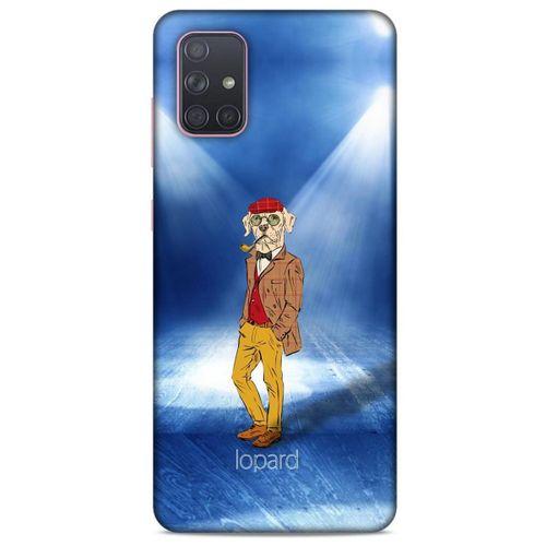 Samsung Galaxy A71 Kılıf FunnyMaX (28) Arka Kapak Mavi