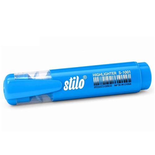 Stilo Fosforlu Kalem Mavi - 3 adet