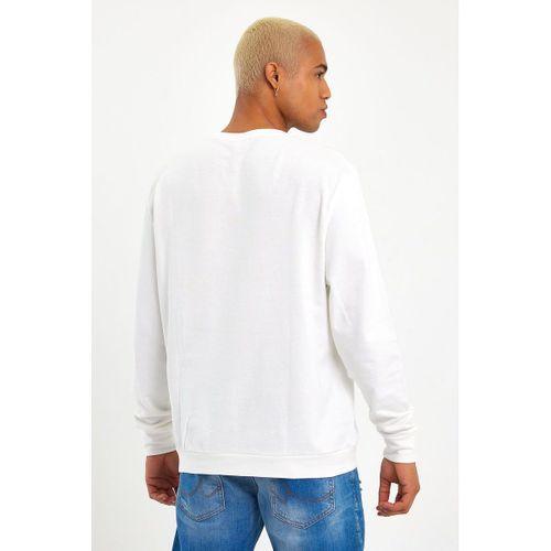 Süperlife Erkek Gri Bisiklet Yaka Ribanalı Regular Fit Sweatshirt spr26swk930