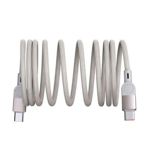 Zore ZR-44 Type-C to Type-C PD 100W Örgü Tasarımlı Hızlı Şarj Özellikli Data ve Şarj Kablosu 1M