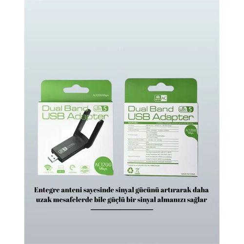 Usb 3.0 Wireless Adaptör – 2.4ghz & 5ghz Destekli