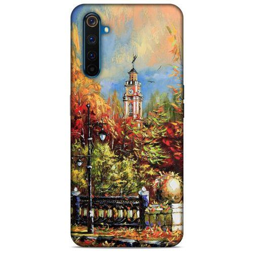 Cityx (39) Oppo Realme 6 Kılıf Silikon Kapak Desenli