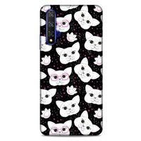 Lopard Huawei P Smart S 2020 Uyumlu Kılıf Kediler (30) Silicone Case Patiler