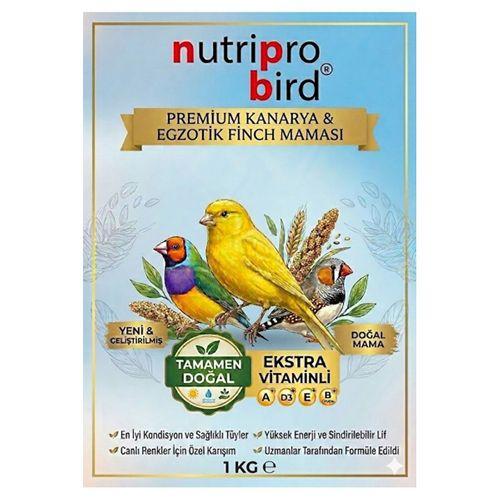 Premium Kanarya Maması 1 Kg - Yumurtalı Vitaminli Profesyonel Üretici Ve Kondisyon Maması