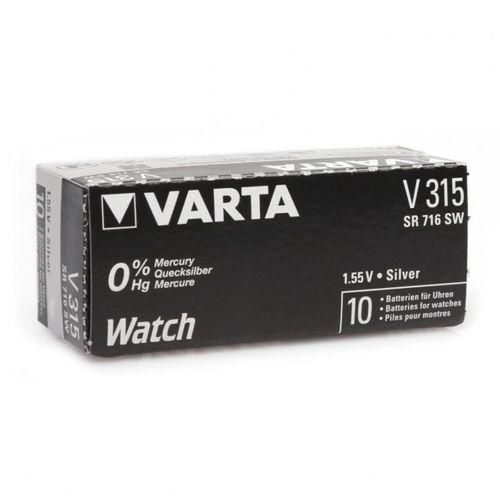 Renata 315 Sr716sw 1.55v Alkalin Saat Pili 10 Adet