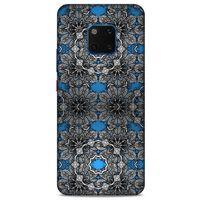 Huawei Mate 20 Pro Uyumlu Kılıf Mavi Delisi (35) Fit Design Kılıf Bölgesel