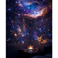 Yıldız Projeksiyon Gece Lambası Renkli Galaksi Işık Projektörü