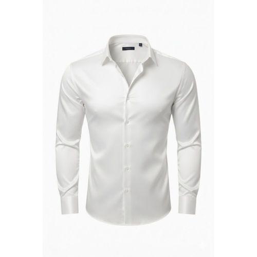 Erkek Saten Klasik Gömlek