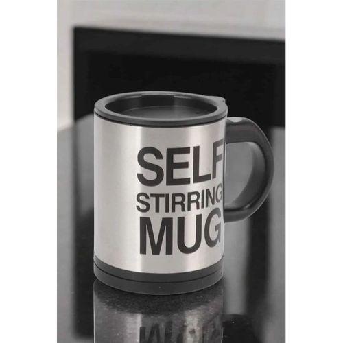 Yazılı Mug Kupa Karıştırıcı Özelliği Ve Paslanmaz Çelik
