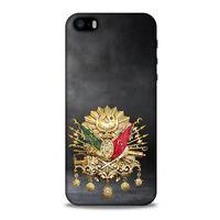 Apple iPhone SE Uyumlu Kılıf Ottoman (6) Silikon Kılıf Tuğra