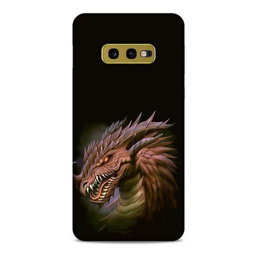 Samsung Galaxy S10e Kılıf Dragons (18) Telefon Kılıfları Kahverengi Ejderha