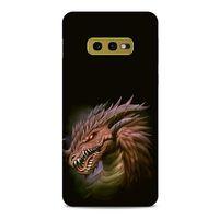 Samsung Galaxy S10e Kılıf Dragons (18) Telefon Kılıfları Kahverengi Ejderha