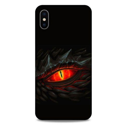 Apple iPhone XS Max Kılıf Dragons (43) Thin Fit Kılıf Ejderha Animasyon