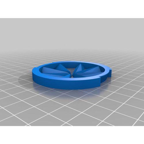 Küçük Duct Yüksek Hız SDHV HVAC Hava Ventil Valfi Kolayca Döner (Bu ürün Sadece Plastik parçadır - Almadan Önce Soru Sorabilirsiniz)