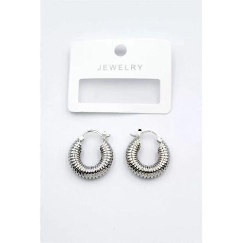 Halka Küpe - Gümüş