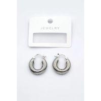 Halka Küpe - Gümüş