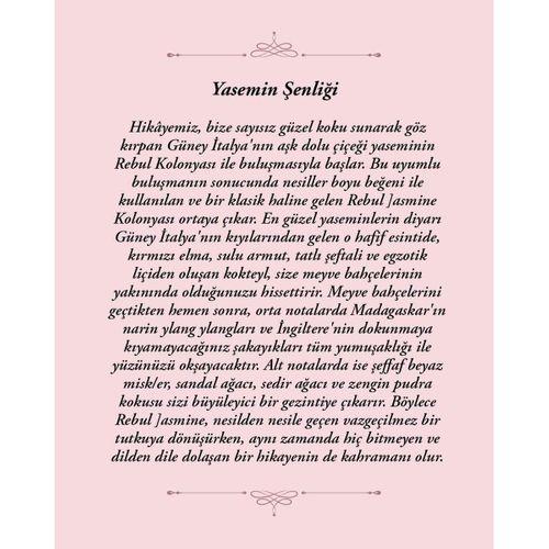 Rebul Jasmine - Yasemin Kokulu Kolonya 250 Ml (Cam Şişe)