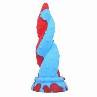MYST COLOR Dildo Octopus Monster Yumuşak Kalın Realistik Yapay Penis