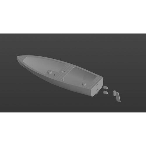 Basit tekne skiff remix w_ duplo Lego Man Mount - 5151037