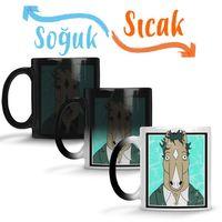 Bojack Horseman 012 Sihirli Kupa Bardak Porselen