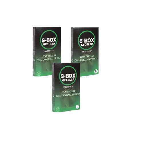 Prezervatif Geceler 12 Li Paket 3 Adet 3x12