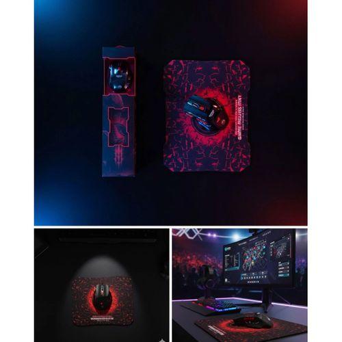 Mouse Seti Rgb Aydınlatmalı 7 Fonksiyon Tuşlu Yüksek Performans