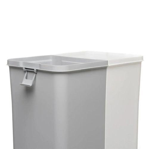 Motek Motek Çok Amaçlı Çift Bölmeli 80 Litre Çamaşır Kirli Sepeti