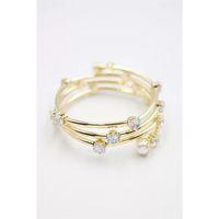 Taşlı Bilezik - Altın