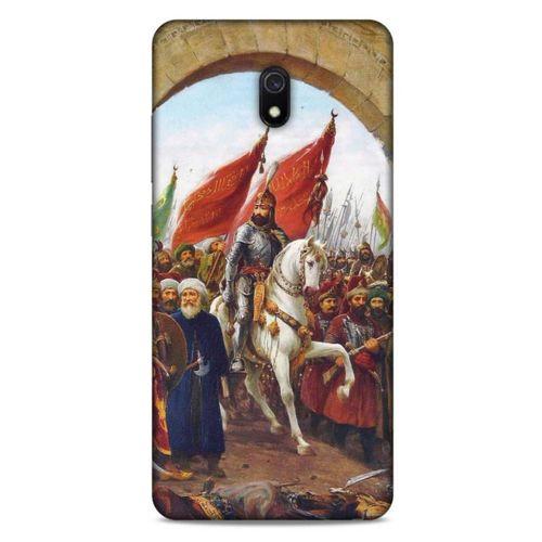 Xiaomi Redmi 8A Uyumlu Kılıf Ottoman (40) Fit Silikon Kılıf İstanbul'un Fethi