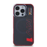 Apple iPhone 16 Pro Kılıf Redbull Orjinal Lisanslı M-safe Şarj Özellikli Çift Katmanlı Sert PC Büyük Boy MV Kapak