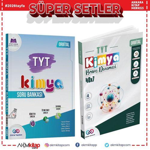 Orbital TYT Kimya Soru Bankası ve Deneme Seti 2 Kitap