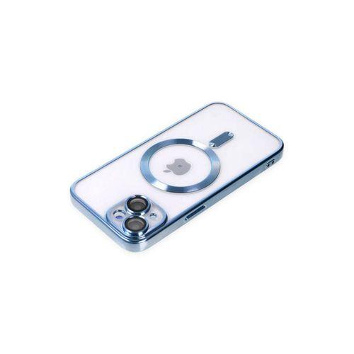 Newface iPhone 13 Kılıf Kross Magneticsafe Kapak - Sierra Blue