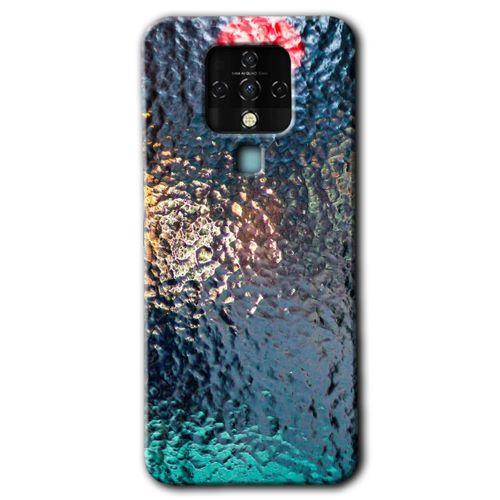 Tecno Camon 16 Kılıf HD Desen Baskılı Arka Kapak - Blur Cam