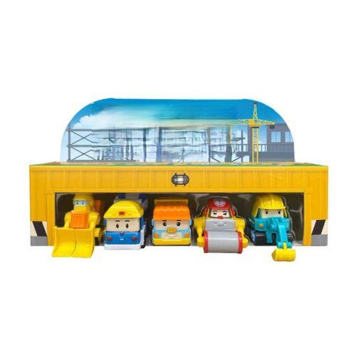 Poli Mini İnşaat Araçları 5'li Set