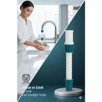 Silikon Esnek Musluk Uzatıcı – 14.5 cm Lavabo ve Mutfak Batarya Başlığı