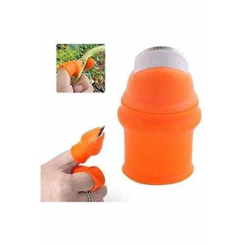 Pratik Baş Parmak Koruyucu Eldiven Sebze Meyve Soyucu Kesme Ayıklayıcı Silikon Aparat