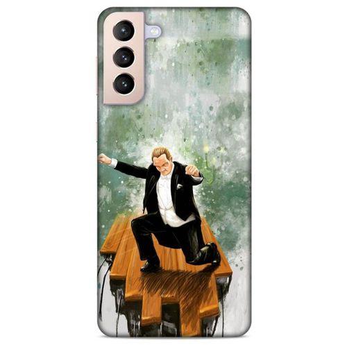 Lopard Samsung Galaxy S21 Plus Uyumlu Kılıf Atatürk (42) Rugged Armor Kılıf