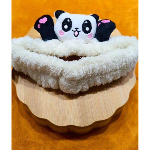Monalisa Home Lüks Peluşlu Figürlü Saç Bandana