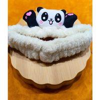 Monalisa Home Lüks Peluşlu Figürlü Saç Bandana